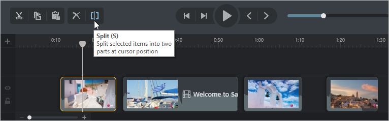 Editing Video on the Timeline