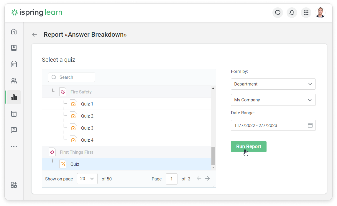 ‎Answer Breakdown
