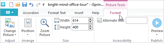 Adding and Editing Images
