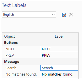 Attach Text Label Text Labels