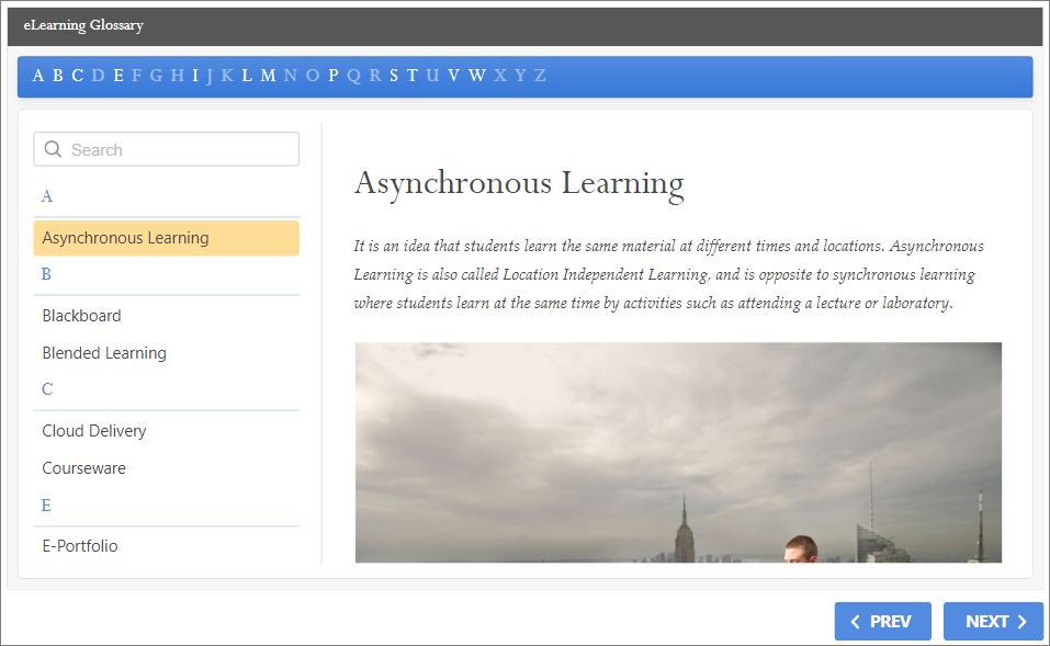 Glossary