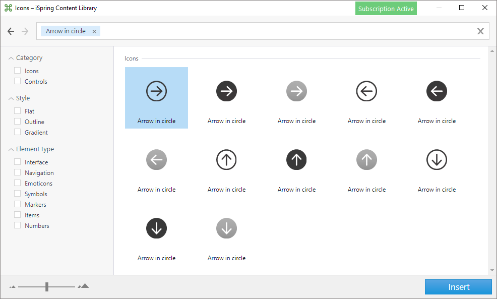 Adding Icons